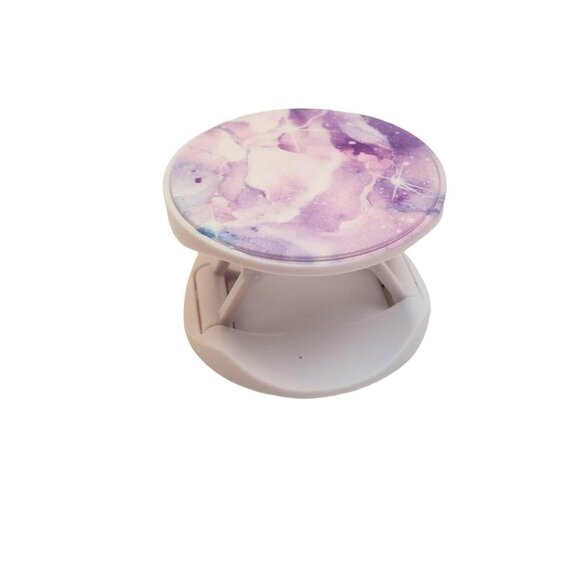 iphone 12 12 pro  Pastel Swirl Purple Blue Case Pop Mount - Picture 2 of 3